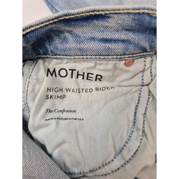 MOTHER Women's High Waisted Rider Skimp The Confession Jeans Size 26 - Picture 5 of 8
